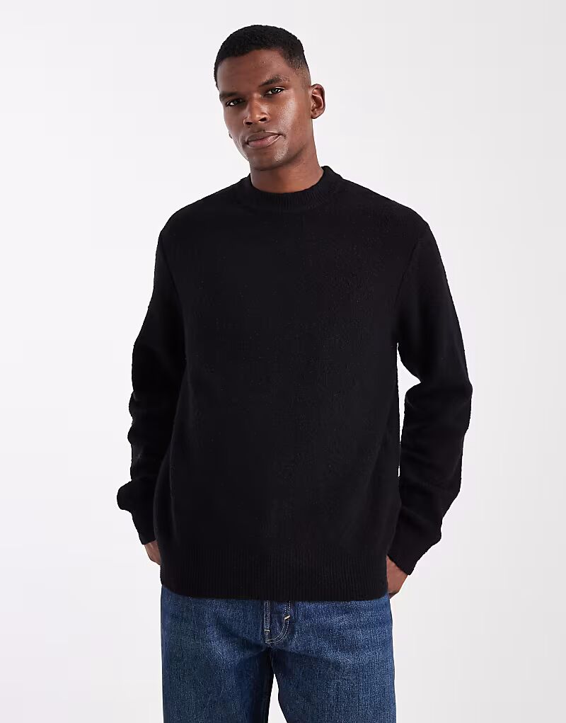 Джемпер из букле черного цвета Jack & Jones
Джемпер из букле черного цвета Jack & Jones