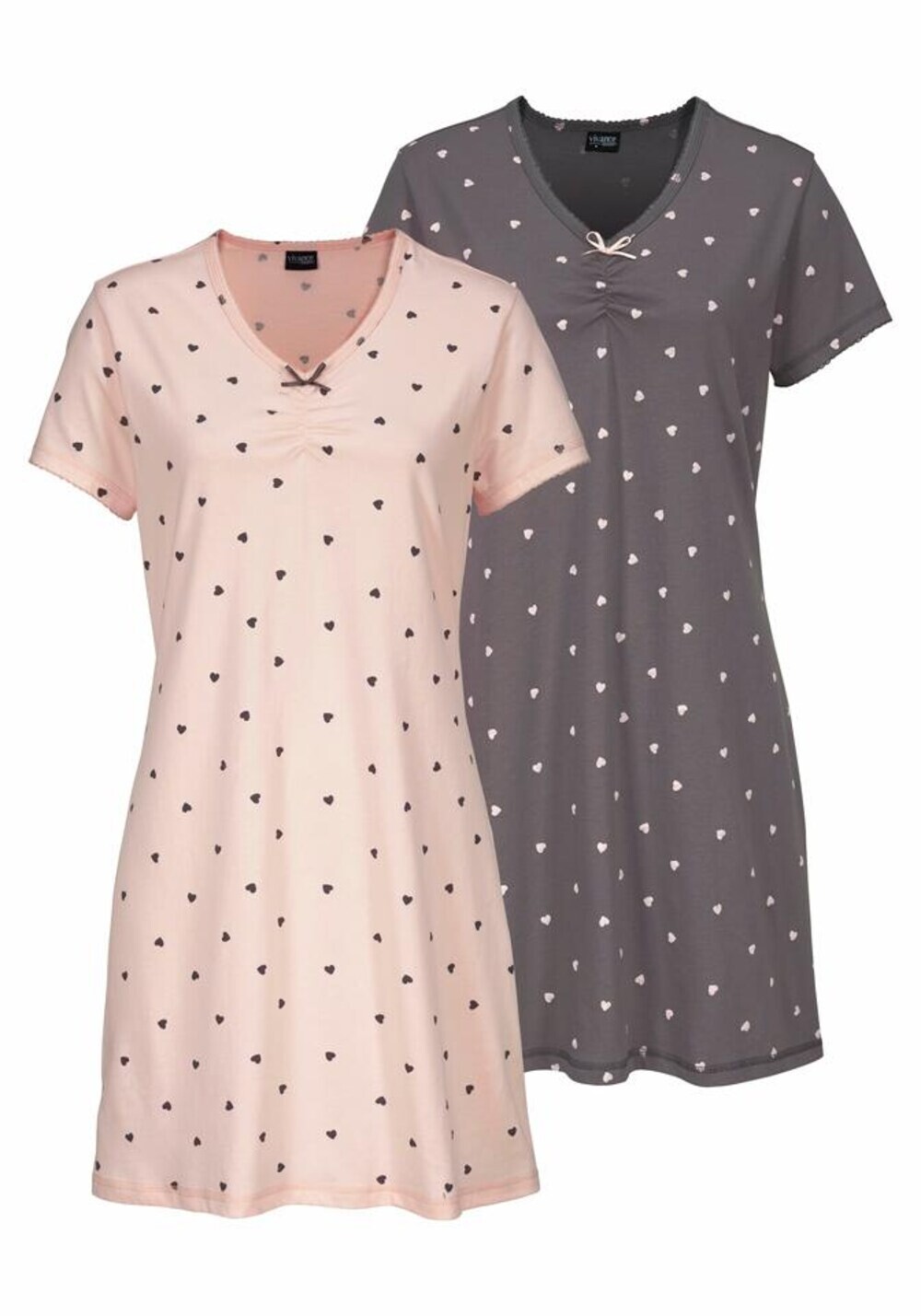 Обычная ночная рубашка VIVANCE, серый
Обычная ночная рубашка VIVANCE, серый