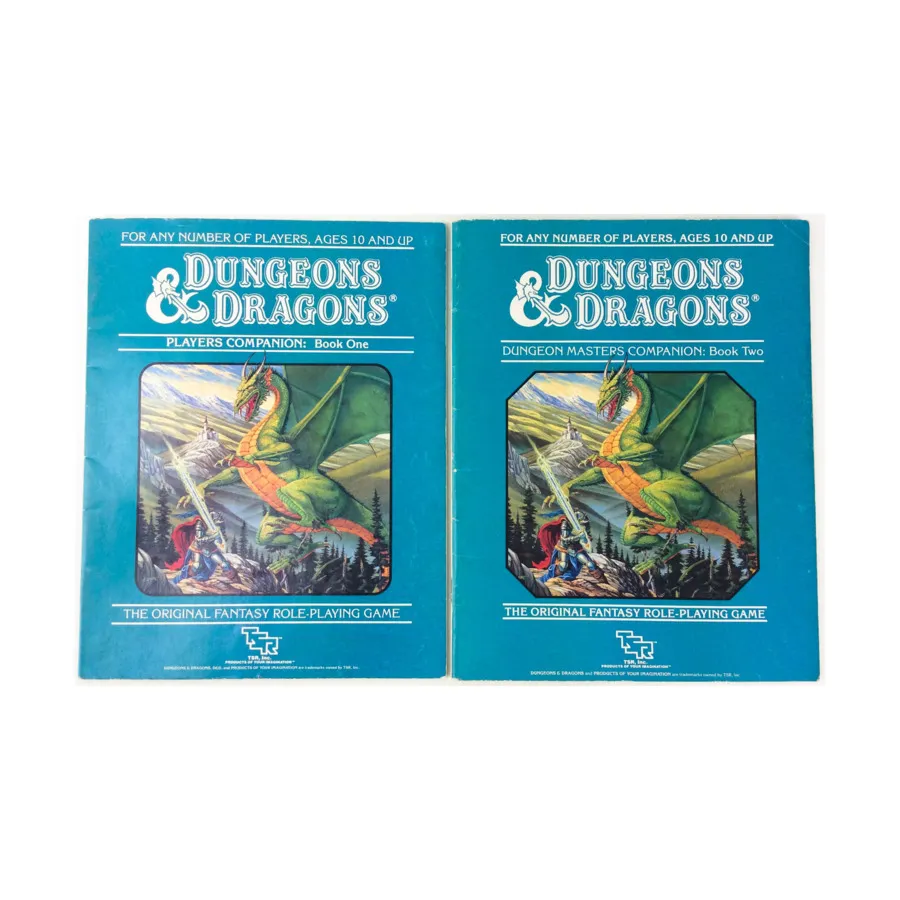 Набор правил для сопутствующих товаров – только книги!, Basic Dungeons & Dragons (Original Edition) - Box Sets & Core Rules
Набор правил для сопутствующих товаров – только книги!, Basic Dungeons & Dragons (Original Edition) - Box Sets & Core Rules