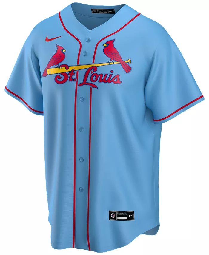 Мужская официальная реплика футболки St. Louis Cardinals без принта Nike
Мужская официальная реплика футболки St. Louis Cardinals без принта Nike