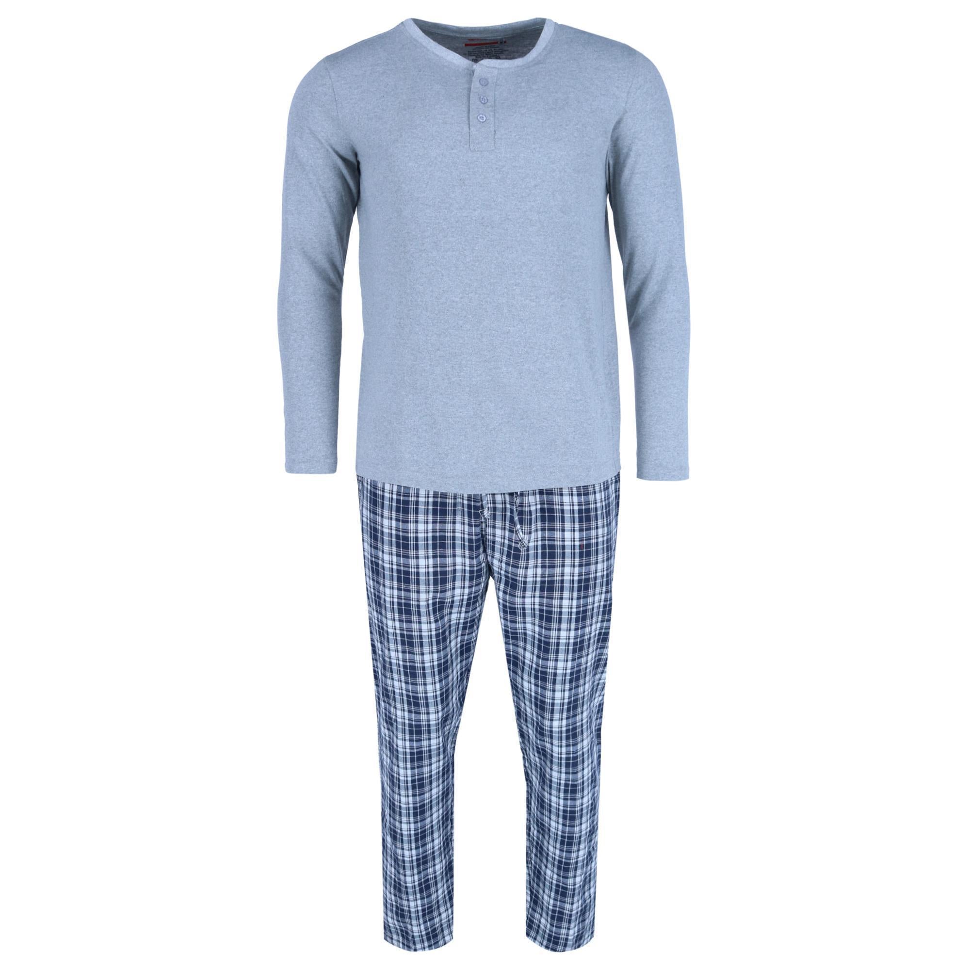 Мужской комплект для отдыха с длинным рукавом и фланелевыми брюками Ten West Apparel, темно-синий
Мужской комплект для отдыха с длинным рукавом и фланелевыми брюками Ten West Apparel, темно-синий