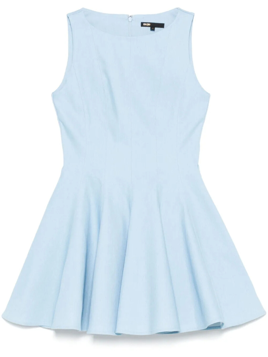 Maje платье мини с баской, синий
Maje платье мини с баской, синий