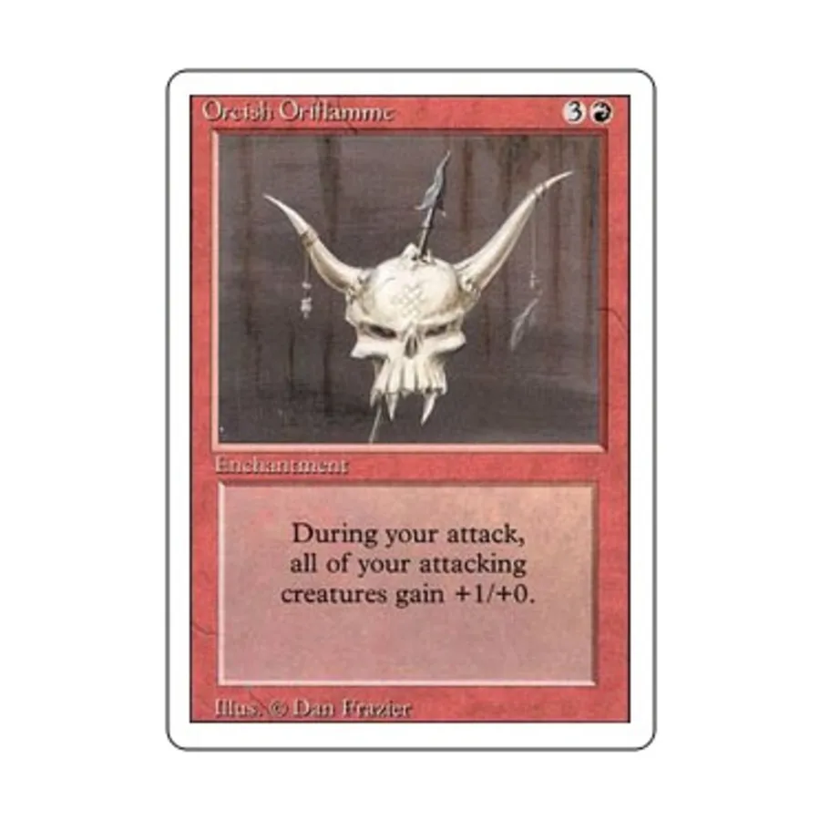 CCG Орочья Орифламма (U), MTG - 3rd Edition (Revised) 
CCG Орочья Орифламма (U), MTG - 3rd Edition (Revised)