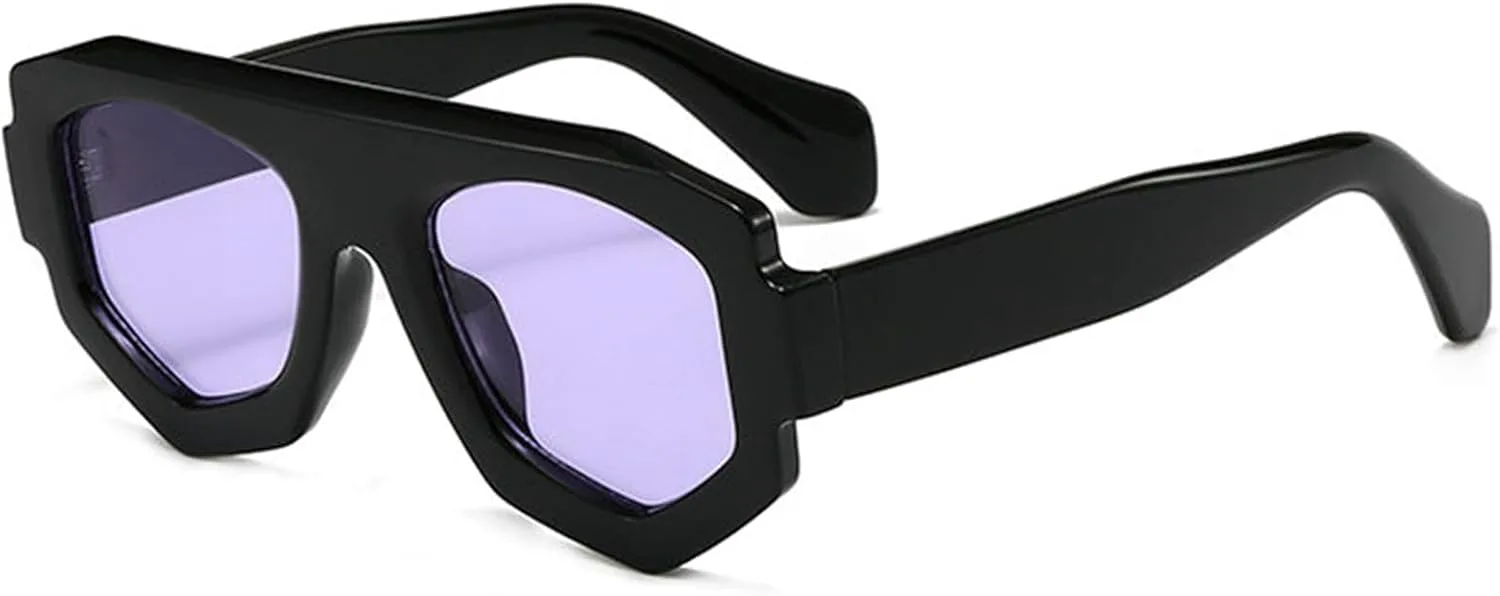 Модные солнцезащитные очки-пилот Willochra для женщин и мужчин, модель с плоской верхней частью, солнцезащитные очки-щитки Polygon с защитой от УФ-излучения UV400, C6
Модные солнцезащитные очки-пилот Willochra для женщин и мужчин, модель с плоской верхней частью, солнцезащитные очки-щитки Polygon с защитой от УФ-излучения UV400, C6