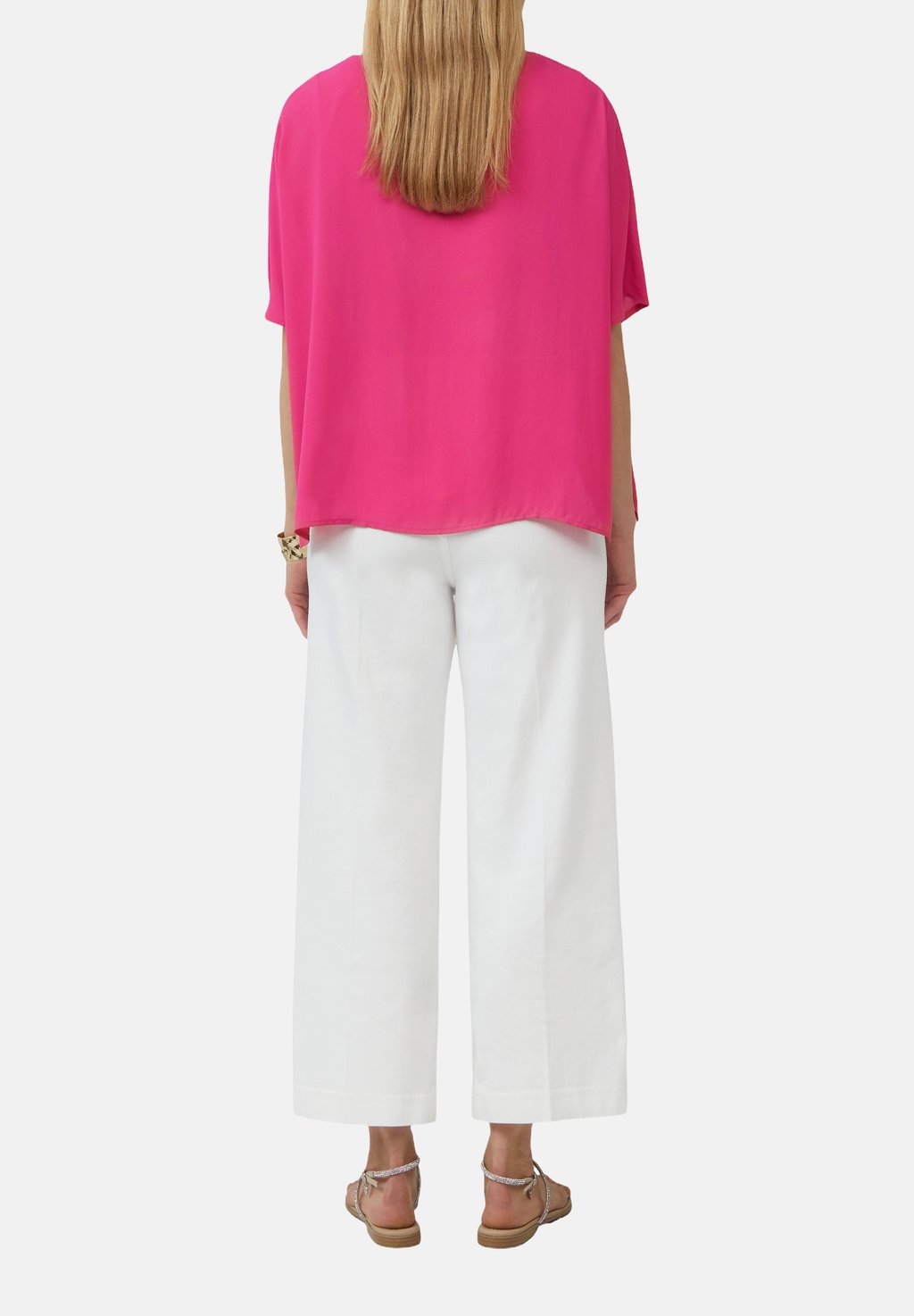 Базовая футболка LOOSE FIT MIT FUTTER s.Oliver BLACK LABEL, розовый 
Базовая футболка LOOSE FIT MIT FUTTER s.Oliver BLACK LABEL, розовый