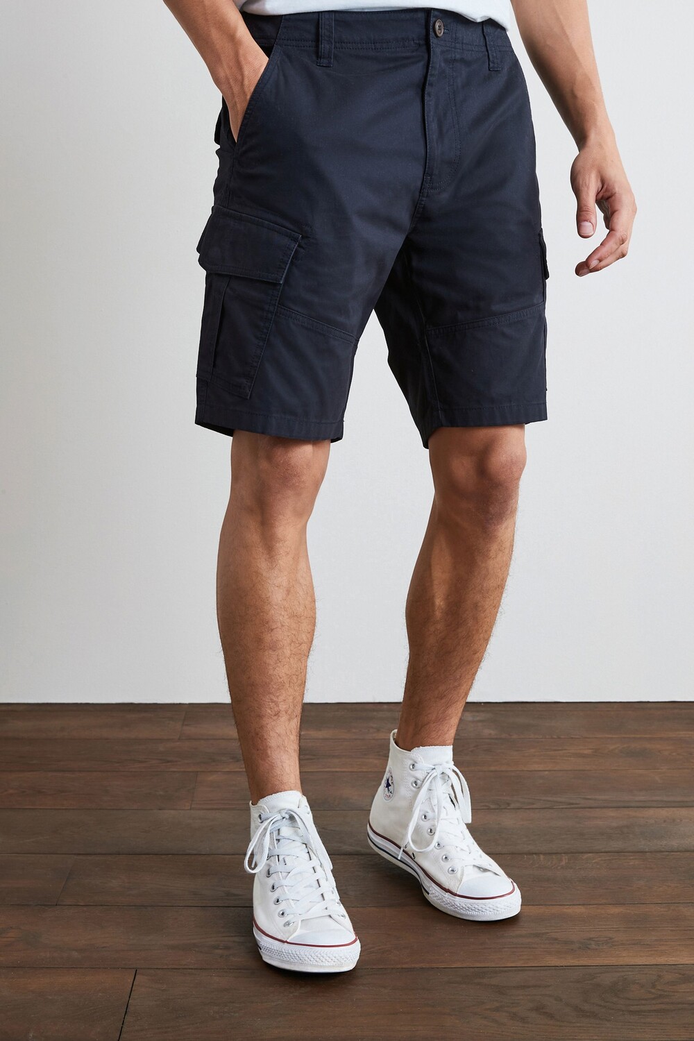 Хлопковые шорты карго Next, синий
Хлопковые шорты карго Next, синий