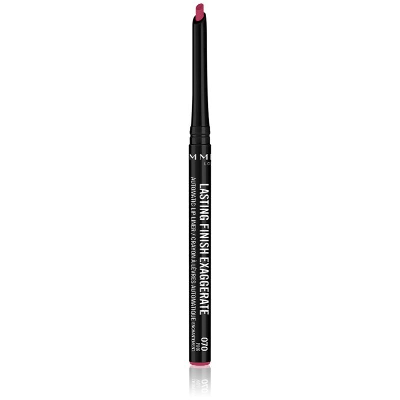Автоматический карандаш для губ Rimmel Lasting Finish Exaggerate оттенок 070 Pink Enchantment 0,25 г
Автоматический карандаш для губ Rimmel Lasting Finish Exaggerate оттенок 070 Pink Enchantment 0,25 г