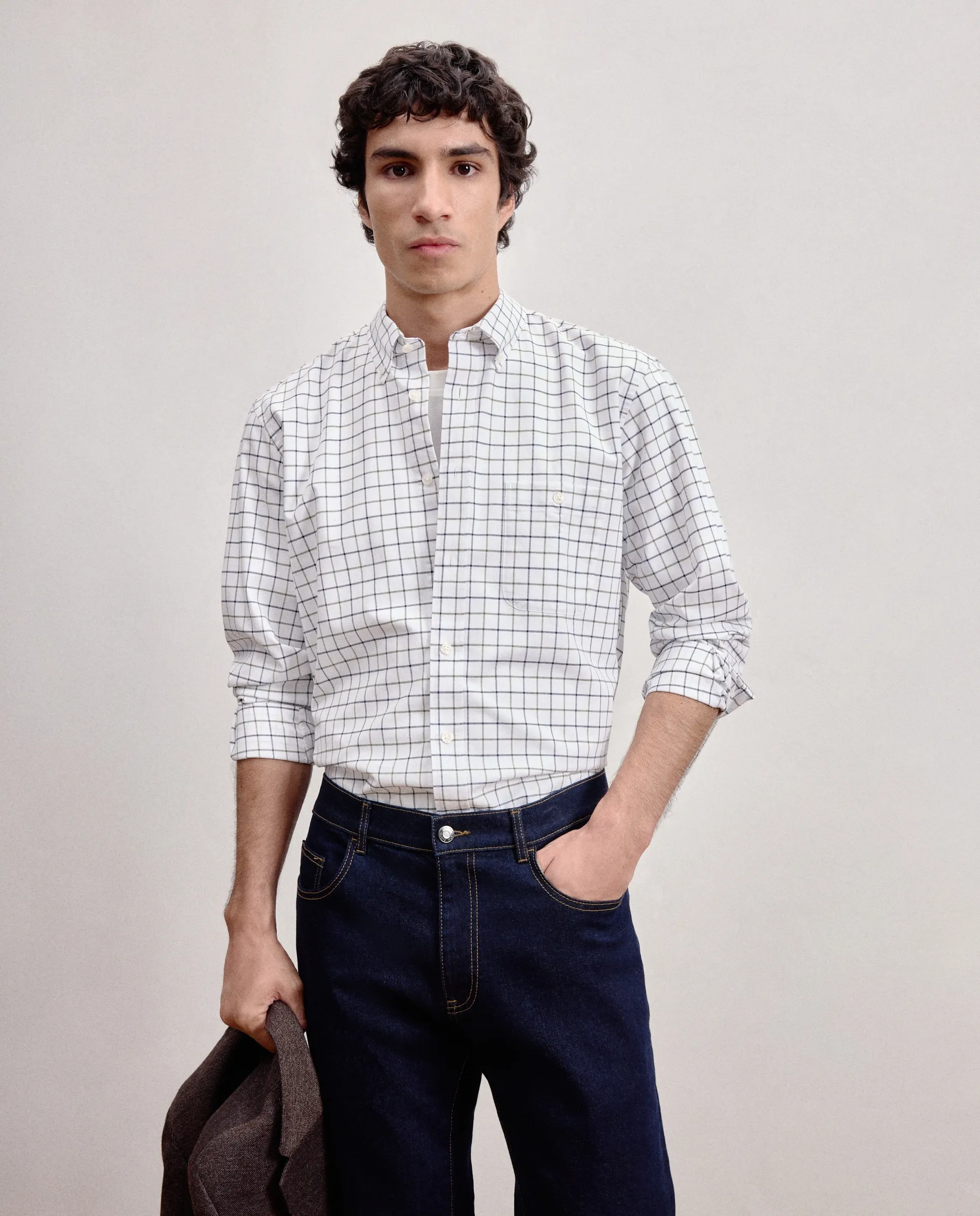 Классическая клетчатая оксфордская рубашка с длинным рукавом на светлом фоне Dustin, зеленый
Классическая клетчатая оксфордская рубашка с длинным рукавом на светлом фоне Dustin, зеленый