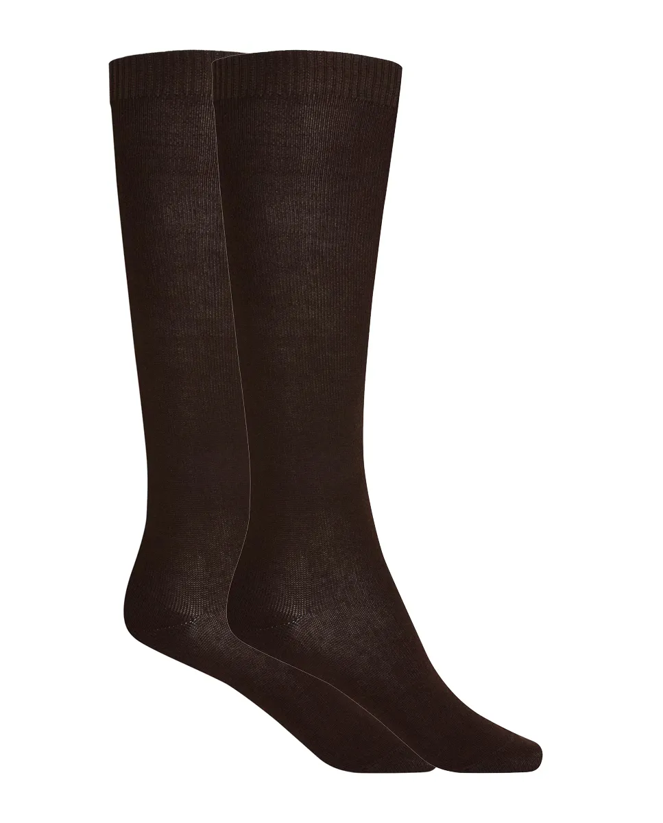 В упаковке 2 пары однотонных хлопковых носков Punto Blanco, темно-коричневый
В упаковке 2 пары однотонных хлопковых носков Punto Blanco, темно-коричневый