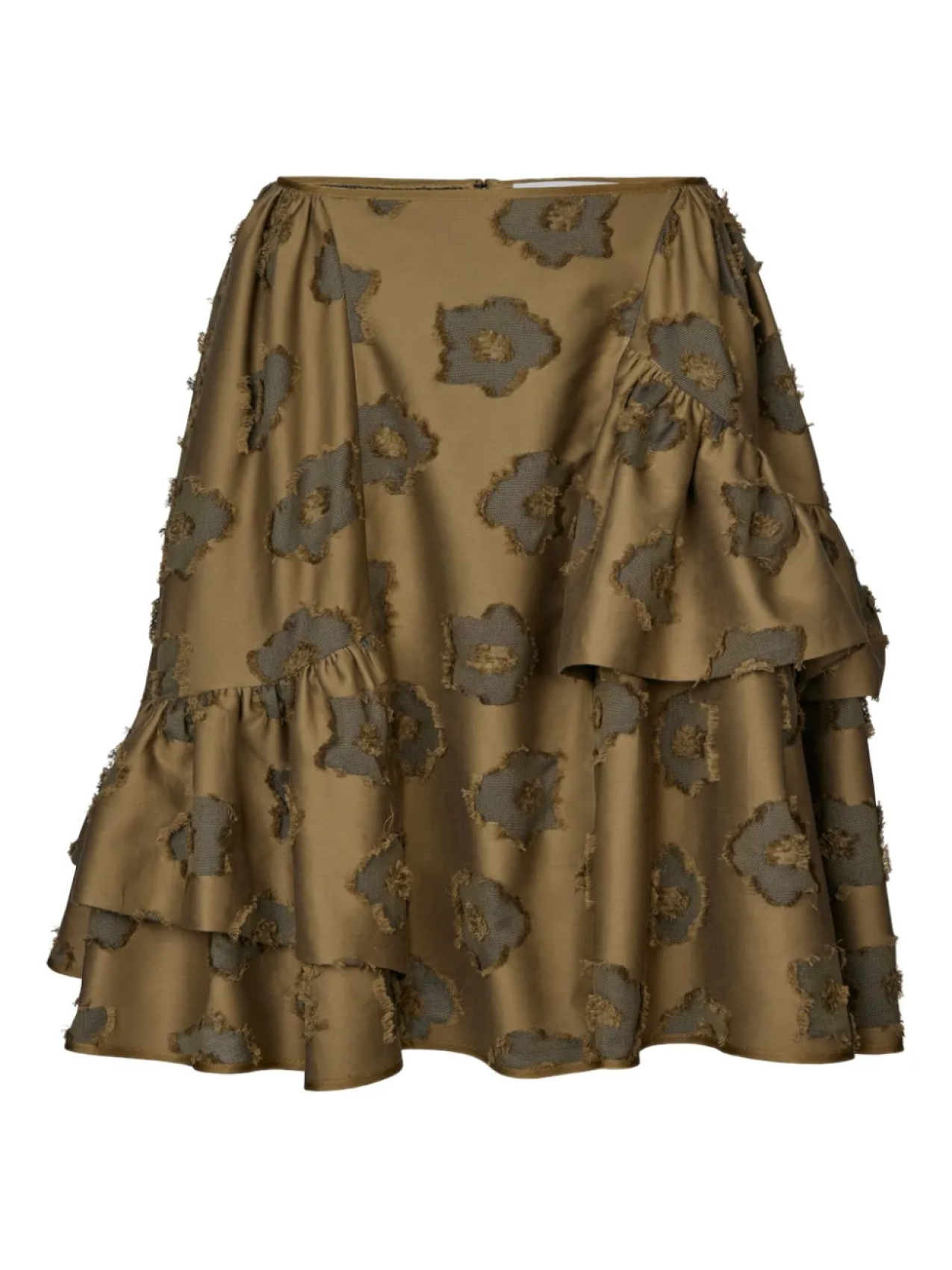 Юбка цвета ванили с цветочной вышивкой Cecilie Bahnsen, зеленый
Юбка цвета ванили с цветочной вышивкой Cecilie Bahnsen, зеленый