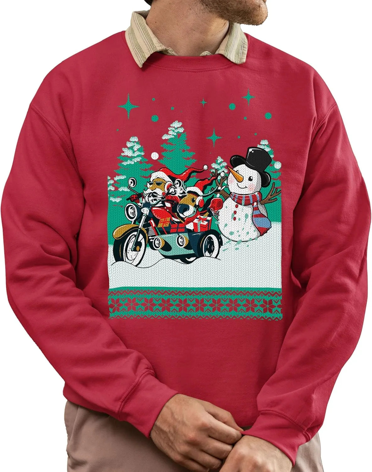 Свитер Funny Christmas для мужчин — Motorcycle Santa VinCo Personalized Gifts
Свитер Funny Christmas для мужчин — Motorcycle Santa VinCo Personalized Gifts