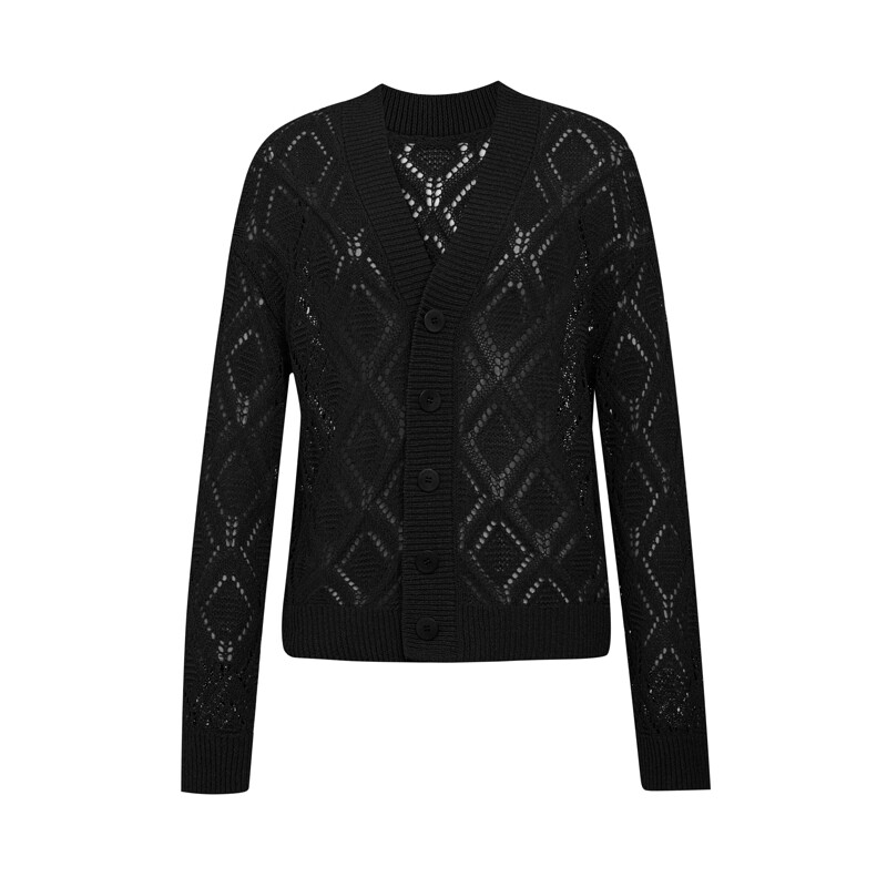 Ажурный кардиган Deep Breath с длинными рукавами, карамель
Ажурный кардиган Deep Breath с длинными рукавами, карамель