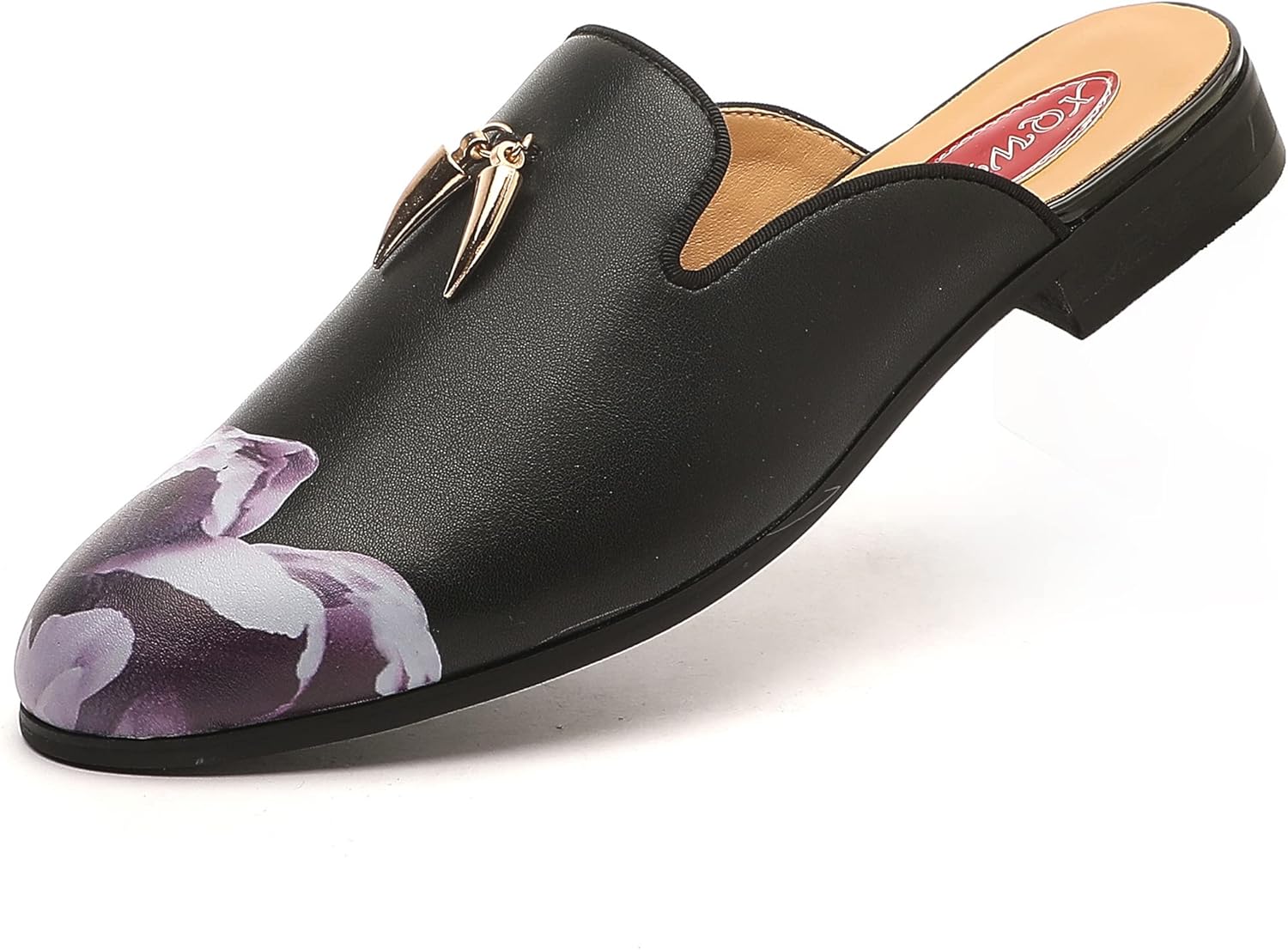 Мужские слипоны-мюли XQWFH с золоченой пряжкой, модные кожаные формальные и повседневные беззадние тапочки, черный
Мужские слипоны-мюли XQWFH с золоченой пряжкой, модные кожаные формальные и повседневные беззадние тапочки, черный