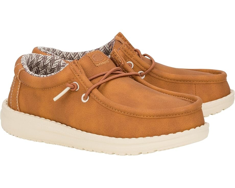 Кроссовки Hey Dude Kids Wally Classic, желто-коричневый
Кроссовки Hey Dude Kids Wally Classic, желто-коричневый