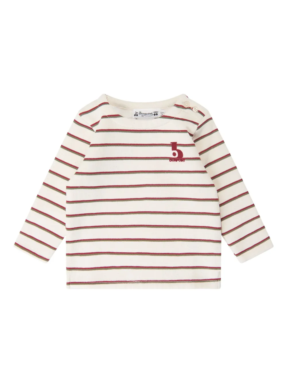 Футболка в полоску Bonpoint, нейтральный
Футболка в полоску Bonpoint, нейтральный