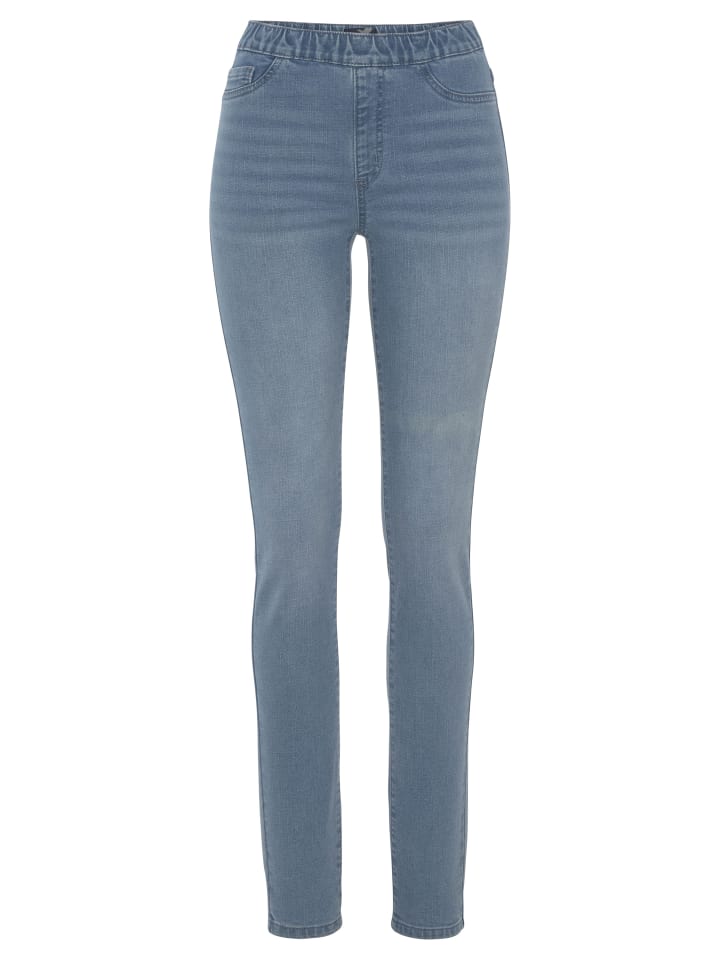 ARIZONA Джинсовые леггинсы из выбеленной ткани
ARIZONA Джинсовые леггинсы из выбеленной ткани