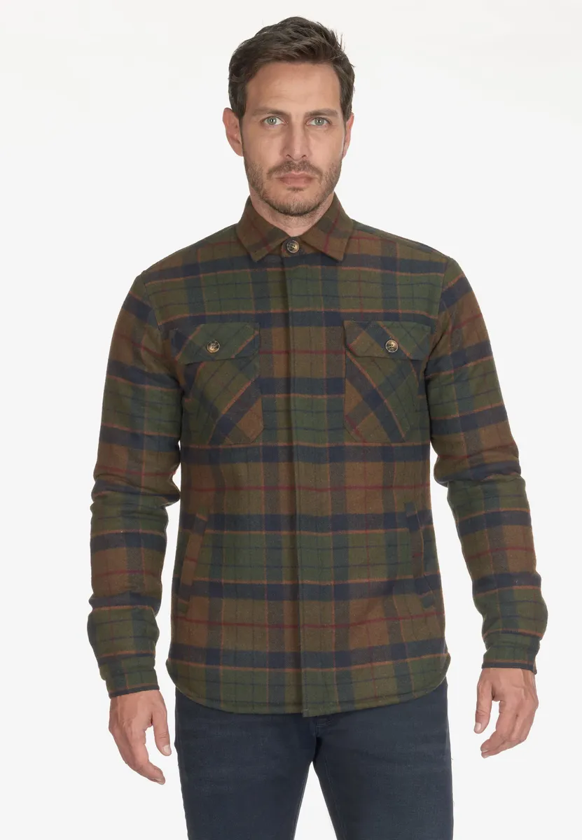 Рубашка Le Temps Des Cerises с длинными рукавами "KEZOL" и великолепным клетчатым узором, коричневый 
Рубашка Le Temps Des Cerises с длинными рукавами "KEZOL" и великолепным клетчатым узором, коричневый