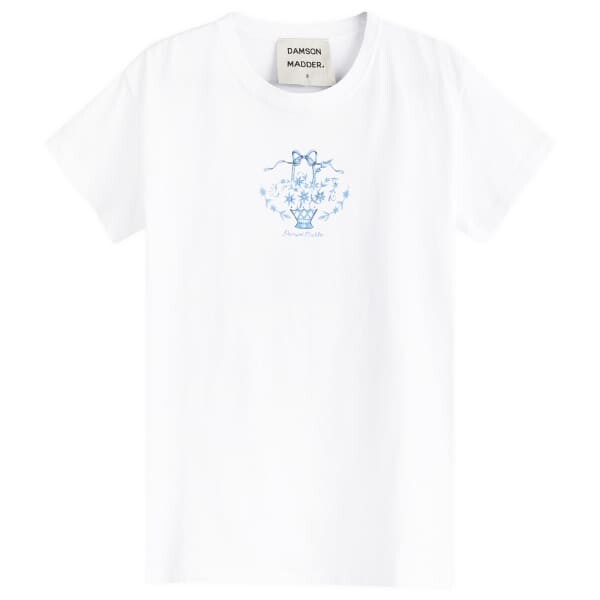 Футболка с рисунком «Цветочная корзина» Damson Madder, белый
Футболка с рисунком «Цветочная корзина» Damson Madder, белый