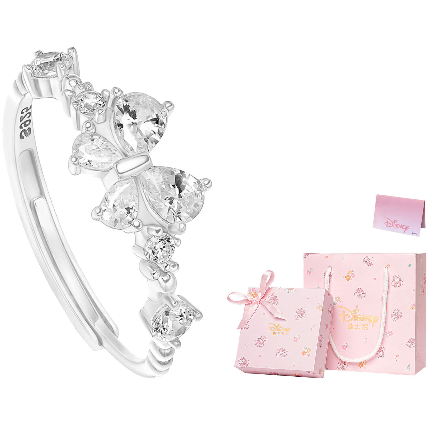 Disney Кольца для женщин из серебра 925 пробы с цирконом
Disney Кольца для женщин из серебра 925 пробы с цирконом