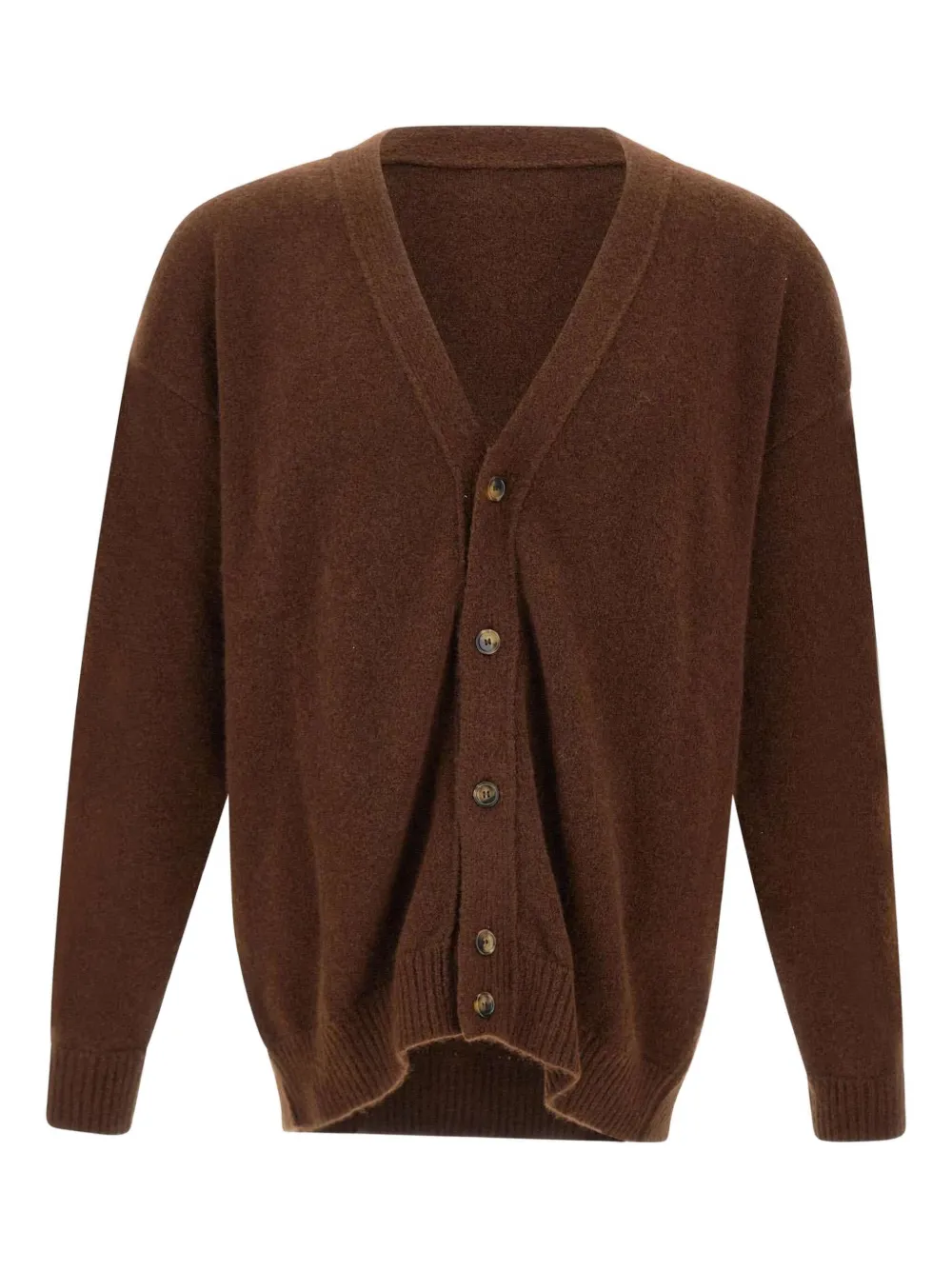 Кардиган с V-образным вырезом Laneus, коричневый
Кардиган с V-образным вырезом Laneus, коричневый