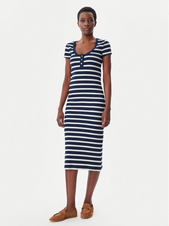 Платье облегающего кроя для повседневной носки Henley WW0WW43864 Tommy Hilfiger, синий
Платье облегающего кроя для повседневной носки Henley WW0WW43864 Tommy Hilfiger, синий