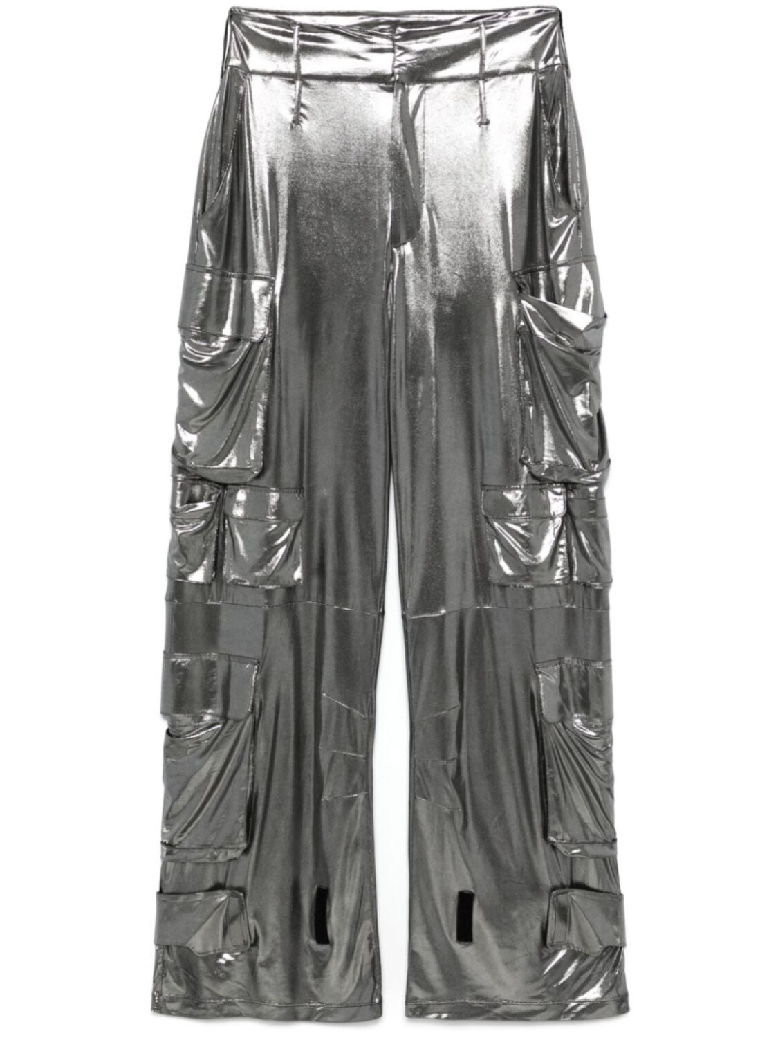 Amen брюки карго из ткани ламе, серый
Amen брюки карго из ткани ламе, серый