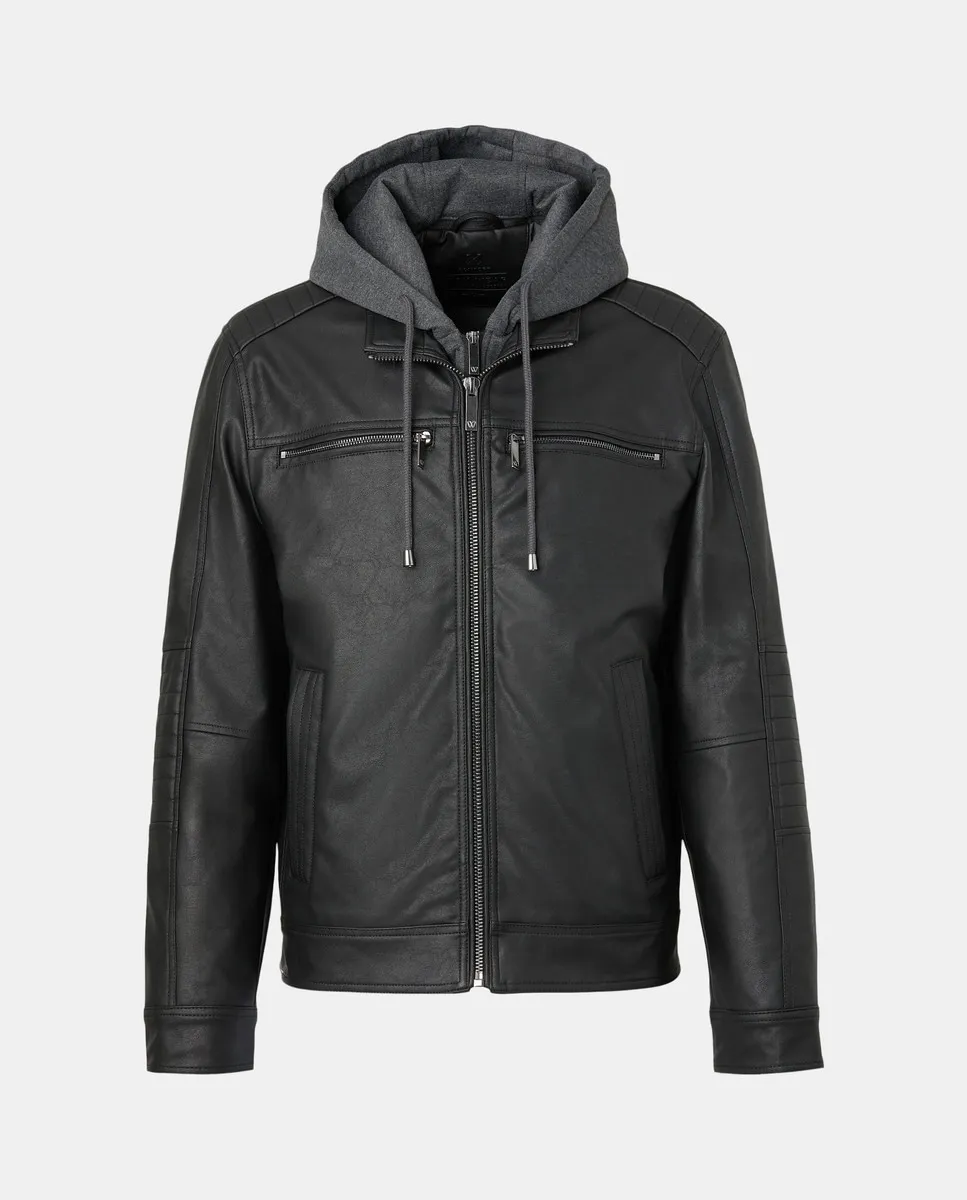 Куртка мужская стеганая из искусственной кожи Easy Wear, черный
Куртка мужская стеганая из искусственной кожи Easy Wear, черный