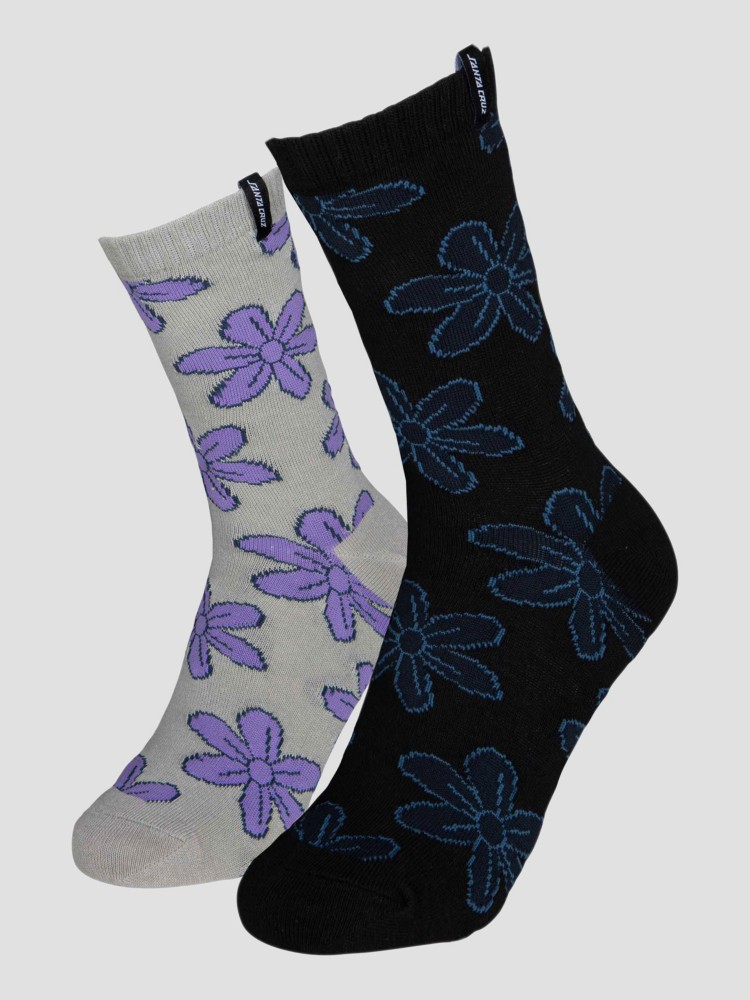 Носки Santa Cruz Flourish Daisy 2 Pack Socken, mist/black
Носки Santa Cruz Flourish Daisy 2 Pack Socken, mist/black