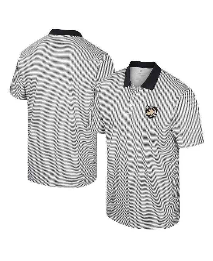 Мужская белая, черная армейская рубашка-поло с полосатым принтом «Черные рыцари» Colosseum
Мужская белая, черная армейская рубашка-поло с полосатым принтом «Черные рыцари» Colosseum