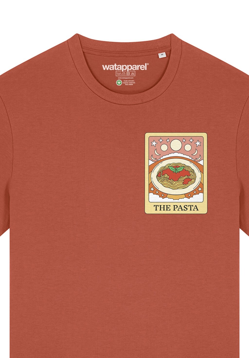 Футболка с принтом TAROT THE PASTA watapparel, коричневый
Футболка с принтом TAROT THE PASTA watapparel, коричневый