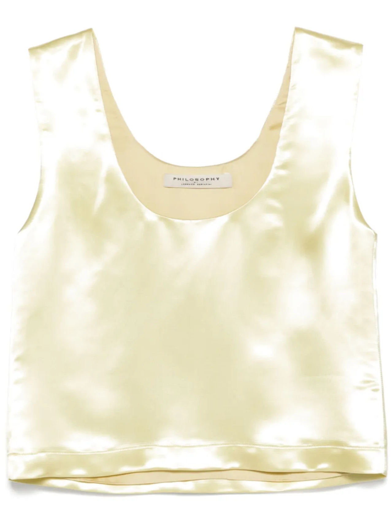 Philosophy Di Lorenzo Serafini атласный топ без рукавов, желтый
Philosophy Di Lorenzo Serafini атласный топ без рукавов, желтый