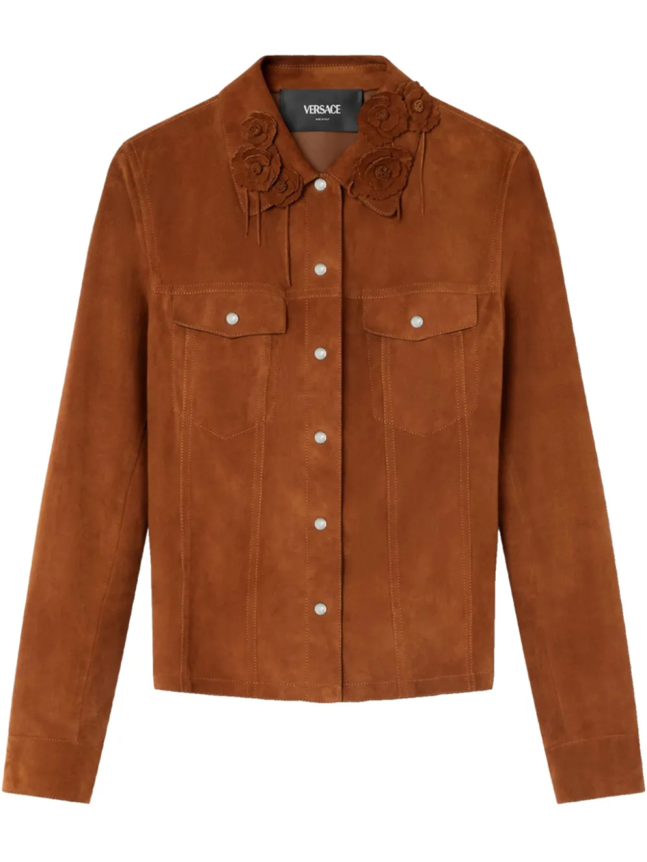 Versace куртка с цветочным принтом, коричневый
Versace куртка с цветочным принтом, коричневый