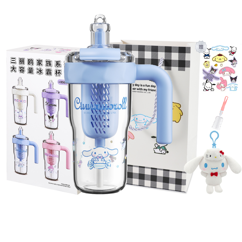 Коллекция Cinnamoroll, пластиковый стакан для воды 850ml Sanrio, Cinnamoroll Water Cup+Shopping Bag+Sticker Cup Brush+Doll
Коллекция Cinnamoroll, пластиковый стакан для воды 850ml Sanrio, Cinnamoroll Water Cup+Shopping Bag+Sticker Cup Brush+Doll