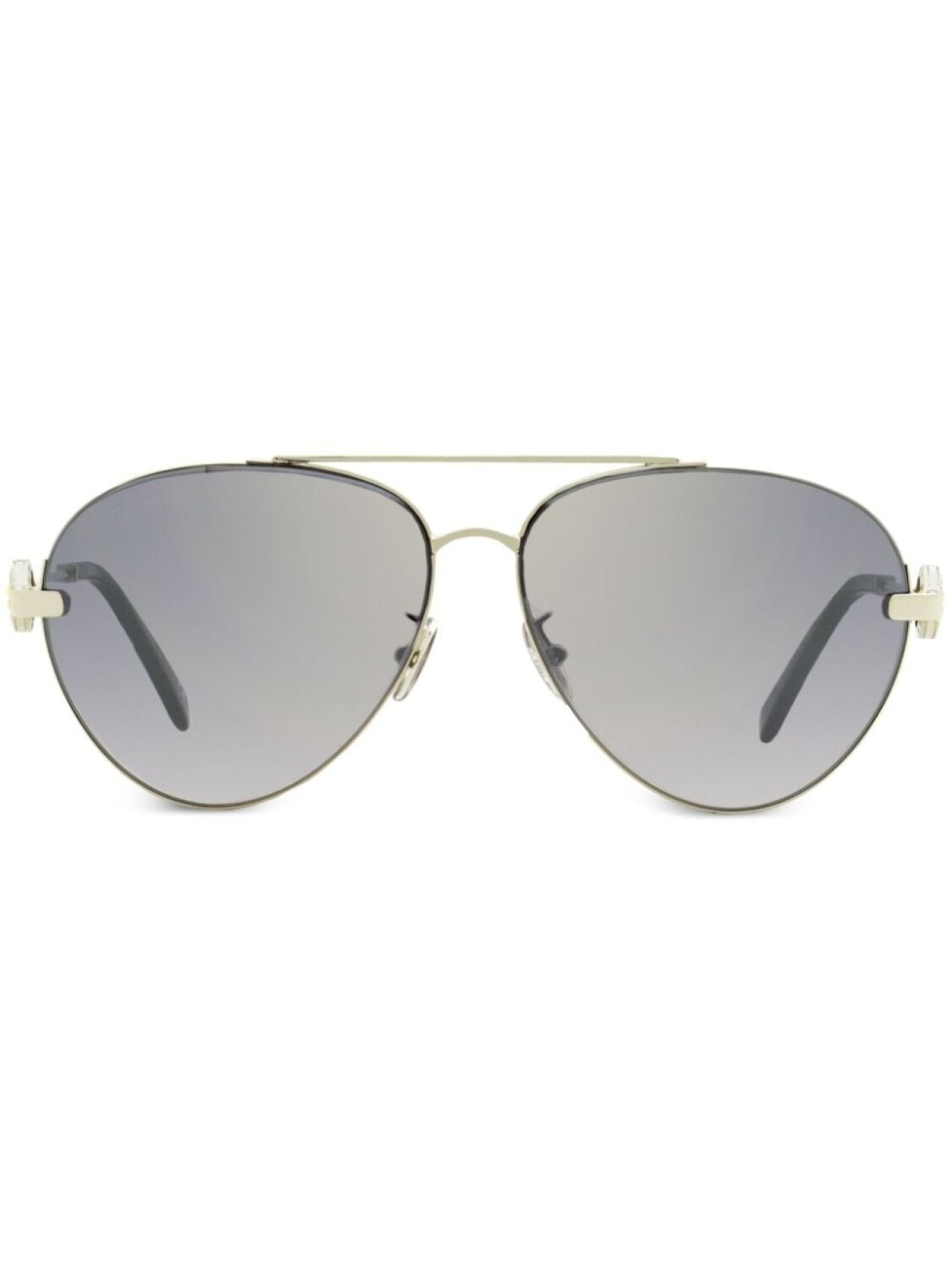 OMEGA EYEWEAR солнцезащитные очки в оправе «навигатор» со скульптурной дужкой, серебристый
OMEGA EYEWEAR солнцезащитные очки в оправе «навигатор» со скульптурной дужкой, серебристый