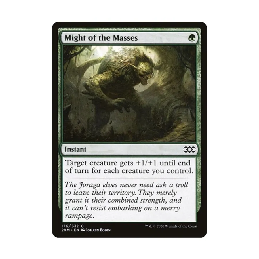 CCG Могущество масс (U), MTG - Double Masters
CCG Могущество масс (U), MTG - Double Masters