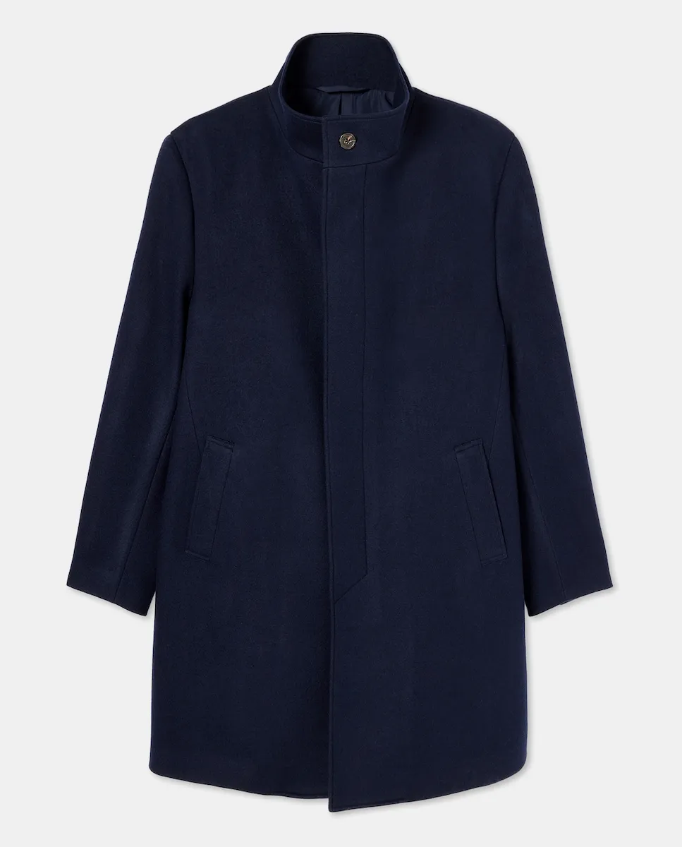 Мужское вязаное пальто с воротником-стойкой Dustin, темно-синий
Мужское вязаное пальто с воротником-стойкой Dustin, темно-синий