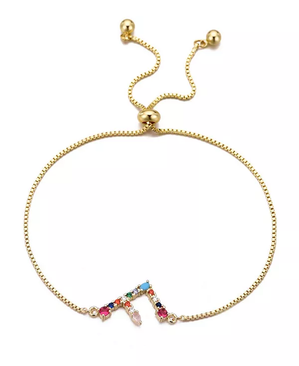 Браслет-Боло с разноцветными золотыми камнями Adornia, multi-f
Браслет-Боло с разноцветными золотыми камнями Adornia, multi-f