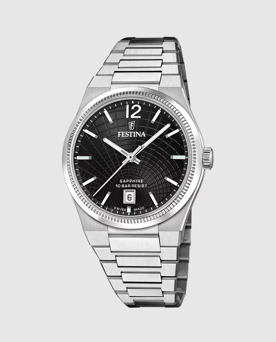 F20052/8 Женские часы Rivé из серебряной стали швейцарского производства Festina, серебряный
F20052/8 Женские часы Rivé из серебряной стали швейцарского производства Festina, серебряный