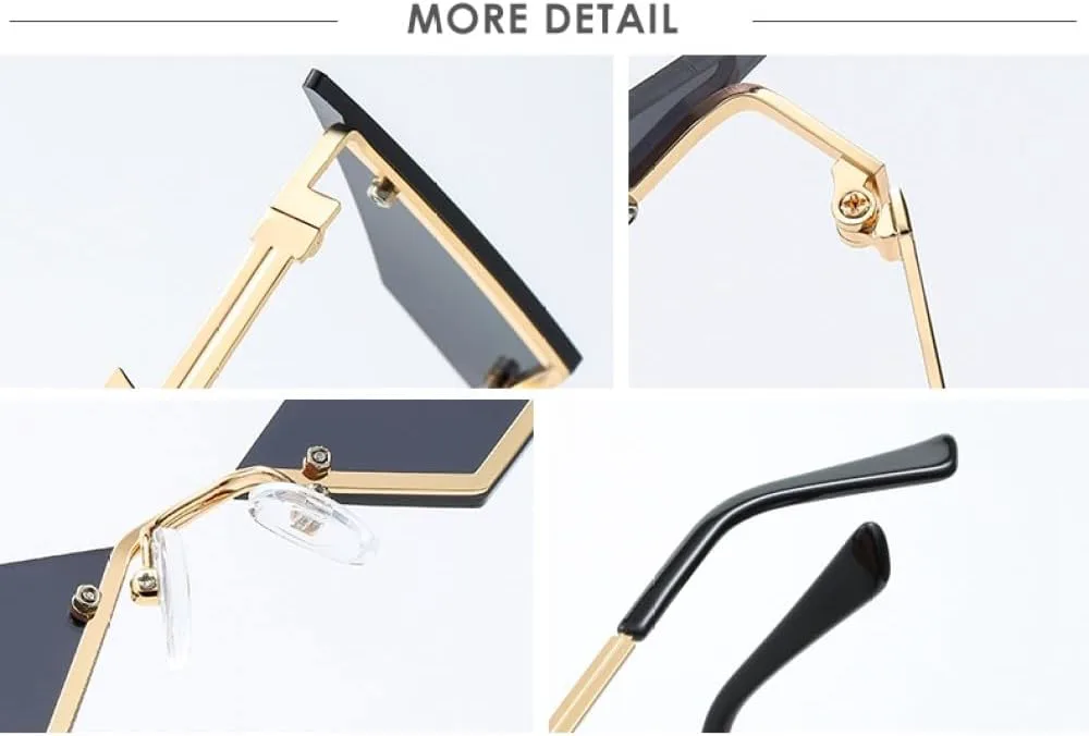 1 шт. Модные солнцезащитные очки без оправы для женщин и мужчин, защита от УФ-излучения UV400, стильный винтажный уличный дизайн, узкие очки WNCKSQ, A-c05
1 шт. Модные солнцезащитные очки без оправы для женщин и мужчин, защита от УФ-излучения UV400, стильный винтажный уличный дизайн, узкие очки WNCKSQ, A-c05