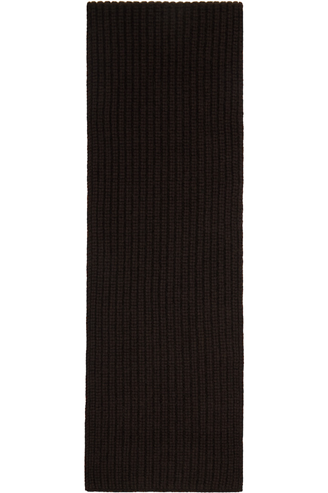 Кашемировый шарф Maison Margiela, коричневый
Кашемировый шарф Maison Margiela, коричневый