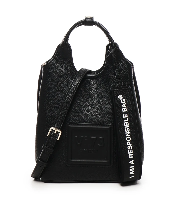 Черная сумка через плечо с надписью. V73, черный
Черная сумка через плечо с надписью. V73, черный