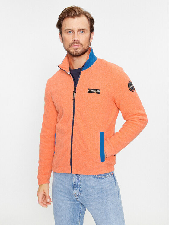 Флисовая куртка стандартного кроя Napapijri, оранжевый
Флисовая куртка стандартного кроя Napapijri, оранжевый