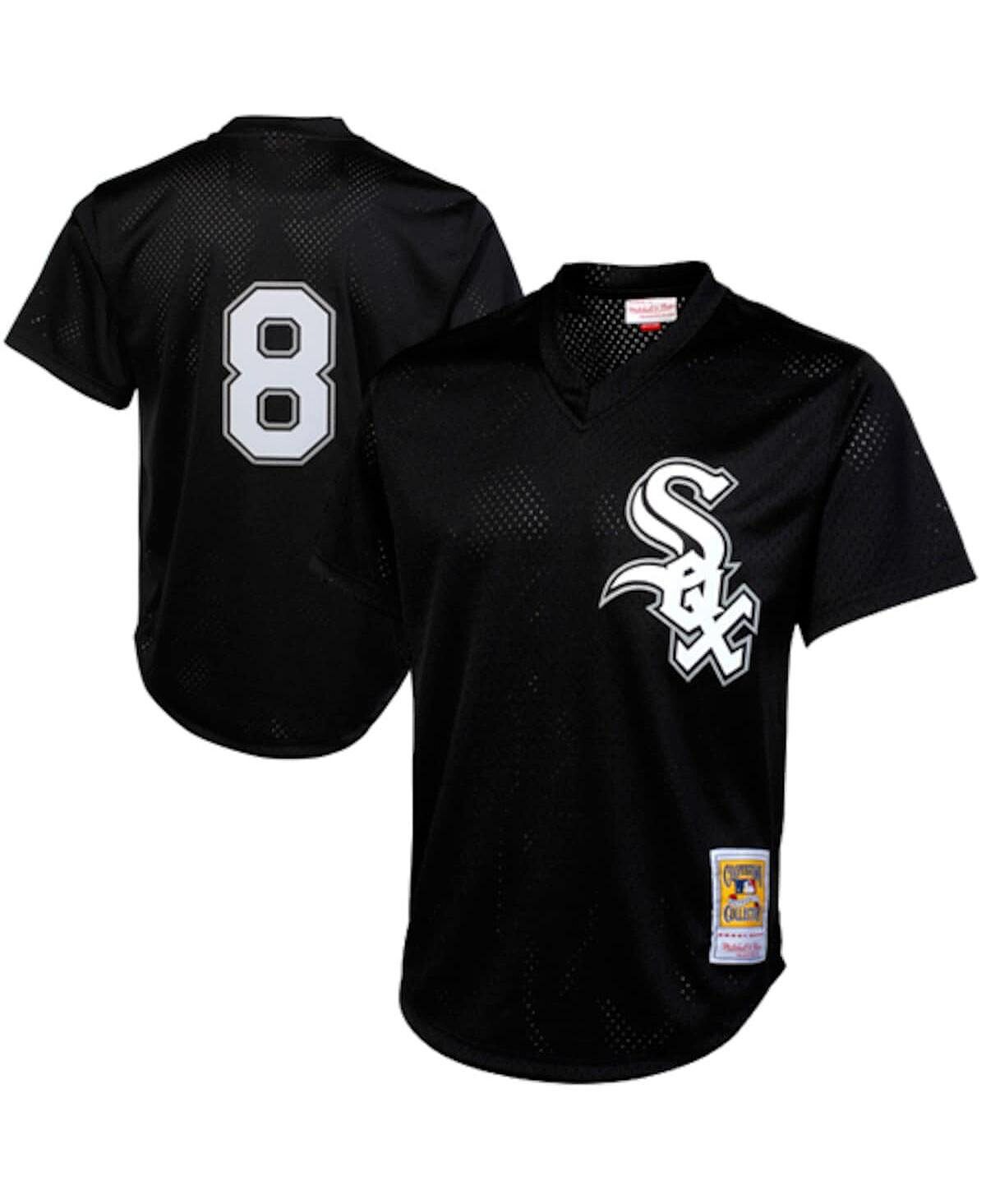 Мужская футболка Bo Jackson Black Chicago White Sox 1993 Authentic Cooperstown Collection для тренировки ватина Mitchell & Ness
Мужская футболка Bo Jackson Black Chicago White Sox 1993 Authentic Cooperstown Collection для тренировки ватина Mitchell & Ness