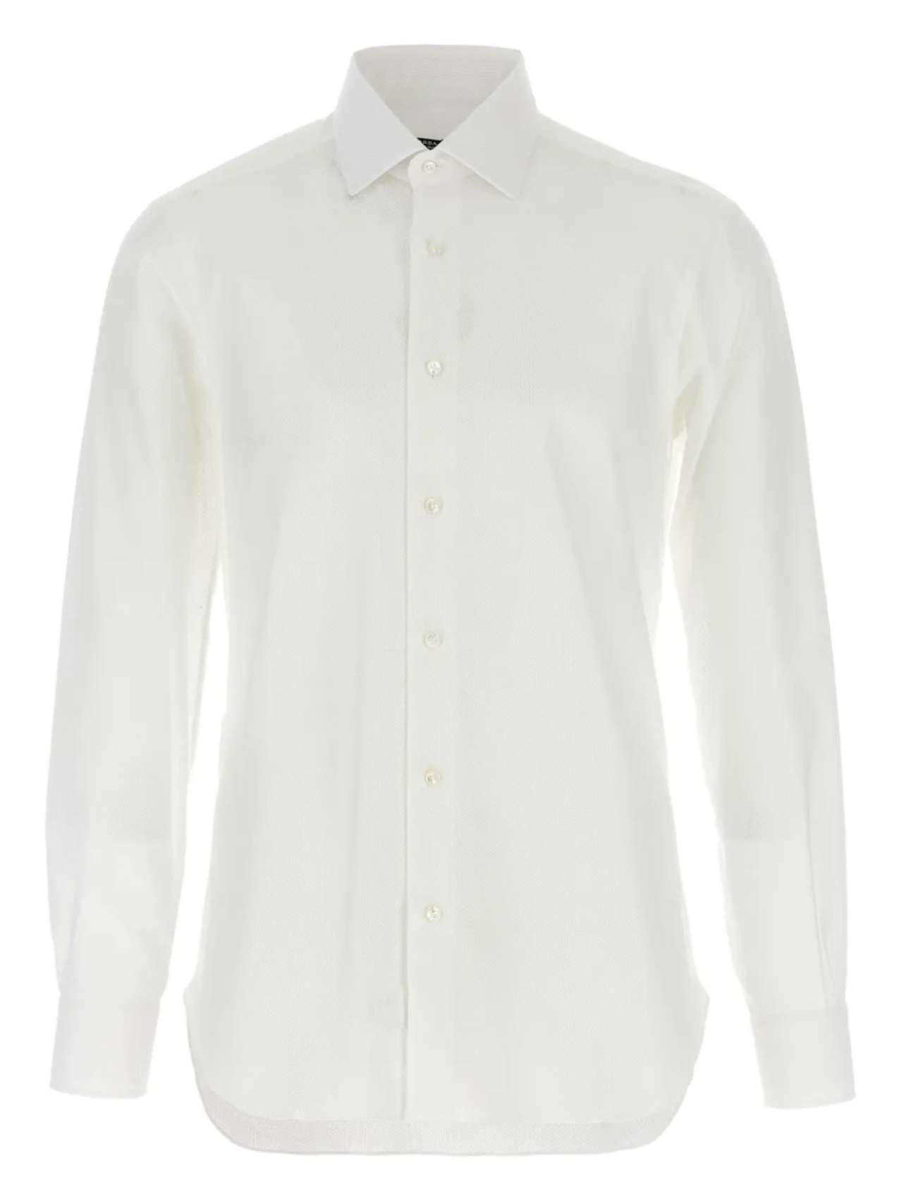 Рубашка из хлопка Barba, белый 
Рубашка из хлопка Barba, белый