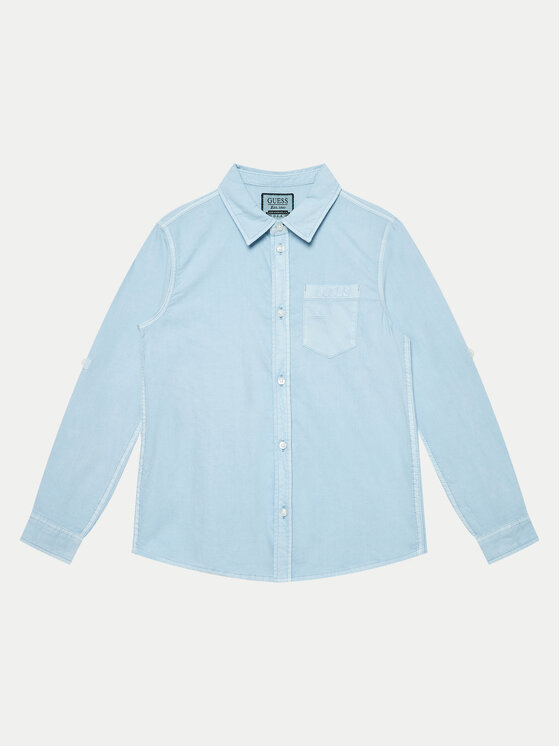 Рубашка regular fit L4YH00 W9CL0 Guess, синий
Рубашка regular fit L4YH00 W9CL0 Guess, синий