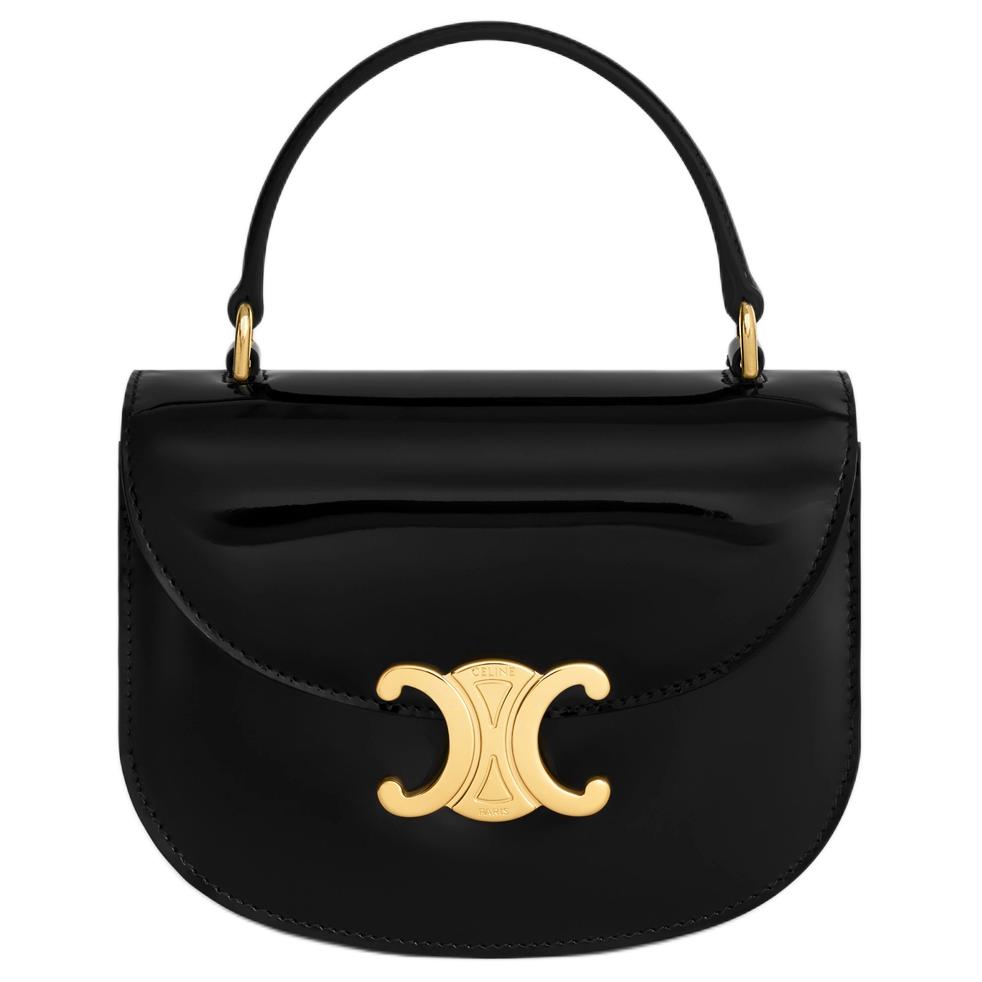 CELINE Миниатюрная женская сумка-кроссбоди через плечо из телячьей кожи черного цвета
CELINE Миниатюрная женская сумка-кроссбоди через плечо из телячьей кожи черного цвета