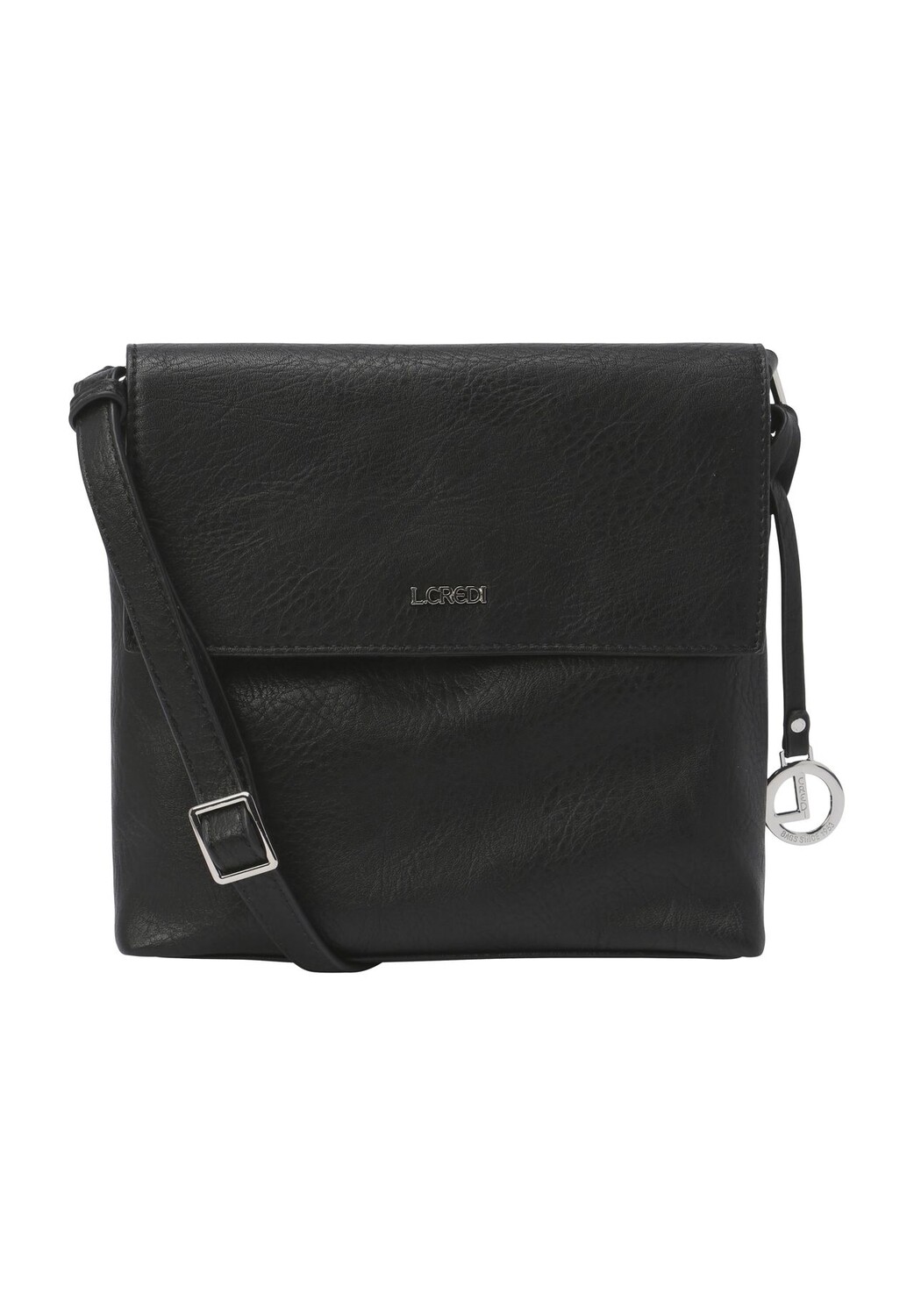 Сумка через плечо, кулон, однотонная, женская L.CREDI, черный
Сумка через плечо, кулон, однотонная, женская L.CREDI, черный