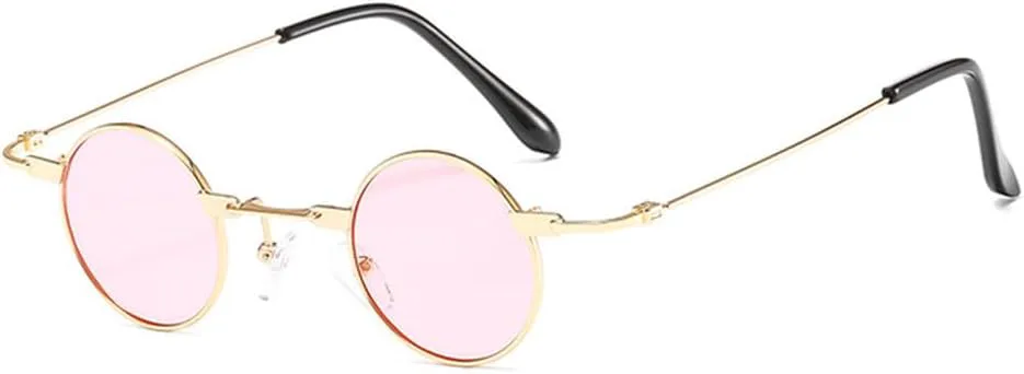 Винтажные мужские и женские солнцезащитные очки в стиле ретро-панк, маленькая круглая металлическая оправа, цветные линзы, модные очки HHZZYVY, C5 Gold-pink
Винтажные мужские и женские солнцезащитные очки в стиле ретро-панк, маленькая круглая металлическая оправа, цветные линзы, модные очки HHZZYVY, C5 Gold-pink