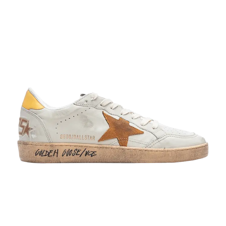 Кроссовки Golden Goose Golden Goose Ball Star 'White Cathay Spice', белый
Кроссовки Golden Goose Golden Goose Ball Star 'White Cathay Spice', белый
