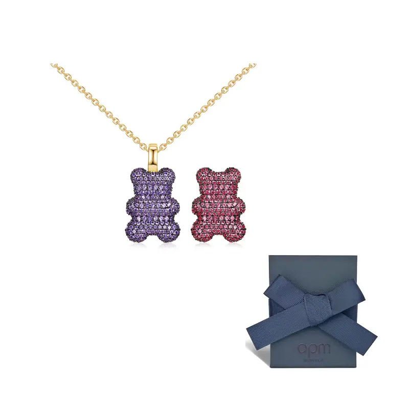 Apm Monaco YUMMY Alloy Necklaces Unisex Purple/Red
Apm Monaco YUMMY Alloy Necklaces Unisex Purple/Red